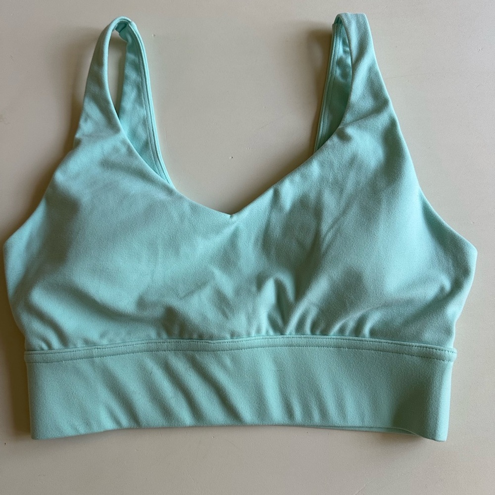Savvi Tundra Sports Bra Small Teal EUC